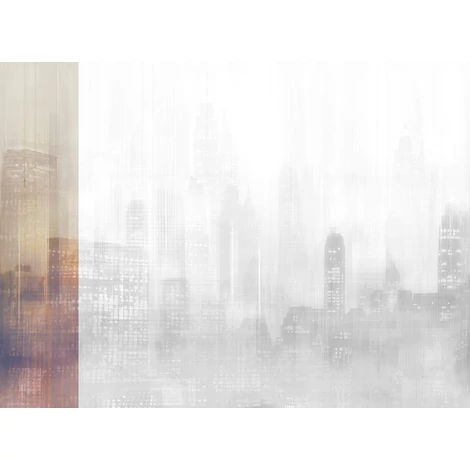 JV Felhőkarcolók fényei színes vinyl poszter tapéta Toronto Sunset 68 cm X 3 m