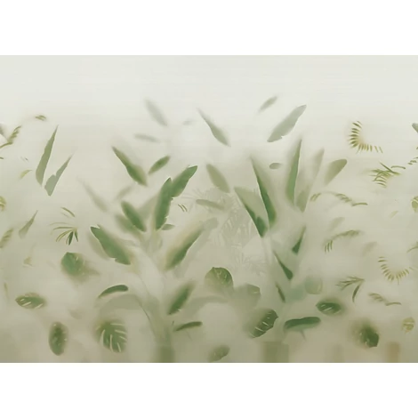 JV Pálmaleveles zöld vinyl poszter tapéta Nadi Green 400 cm X 3 m