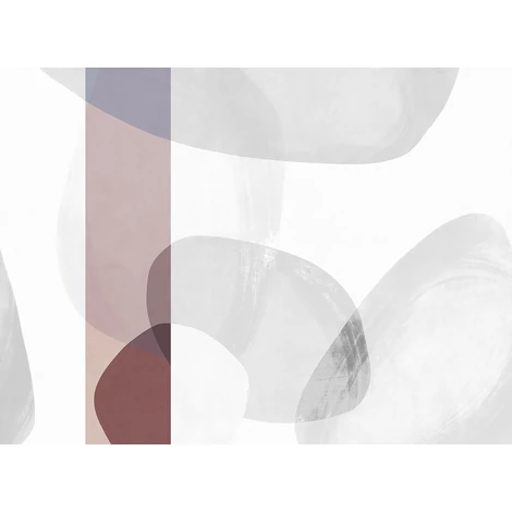 JV Absztrakt mintás lila vinyl poszter tapéta Brock Mauve 68 cm X 3 m