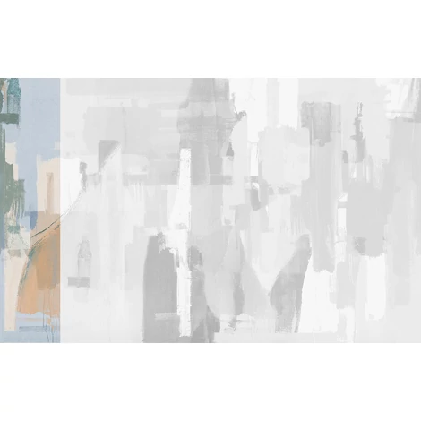 JV Absztrakt mintás kék vinyl poszter tapéta Downtown Sunset 68 cm X 3 m