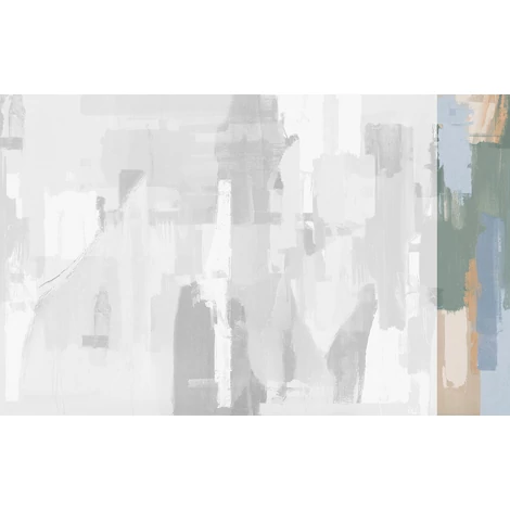 JV Absztrakt mintás kék vinyl poszter tapéta Downtown Sunset 68 cm X 3 m