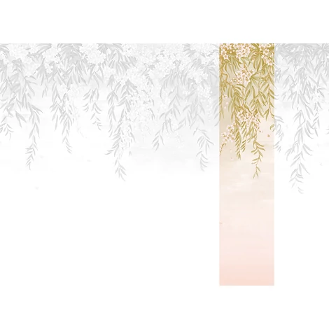 JV Leander mintás romantikus rózsaszín vinyl poszter tapéta Vence Pink 68 cm X 3 m