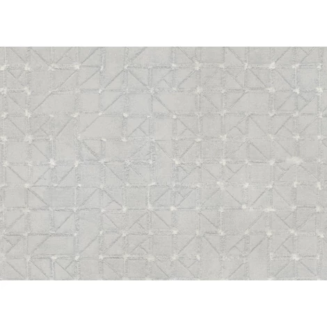 JV Modern geometriai mintás szürke vinyl tapéta Bangalore Gray 100 cm X 10 m