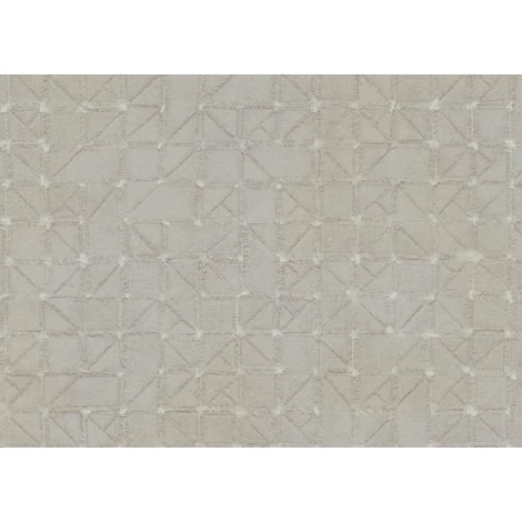 JV Modern geometriai mintás szürkés barna vinyl tapéta Bangalore Gray/Brown 100 cm X 10 m