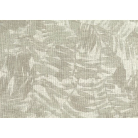 JV Páfrány mintás szövethatású bézs vinyl tapéta Felce Beige 100 cm X 10 m