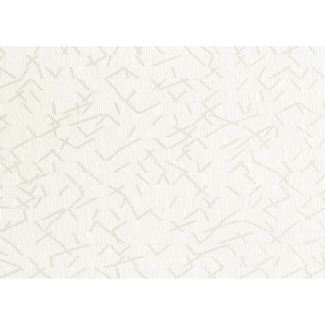 JV Vonal mintás modern törtfehér vinyl tapéta Origami Kintsugi White 70 cm X 10 m