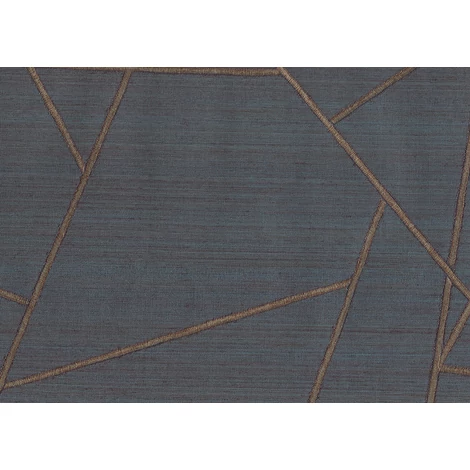 JV Modern geometriai mintás sötétkék vinyl tapéta Patchwork Tropical Blue 100 cm X 10 m