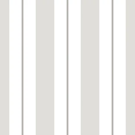 KT-Exclusive Széles csíkos szürke vlies gyerek tapéta Joy Gray 52 cm X 10 m