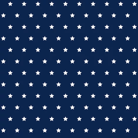 KT-Exclusive Csillag mintás sötétkék vlies gyerek tapéta Joy Dark Blue 52 cm X 10 m