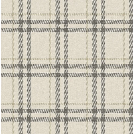 KT-Exclusive Klasszikus kockás bézs vlies tapéta Suavage Champagne 52 cm X 10 m