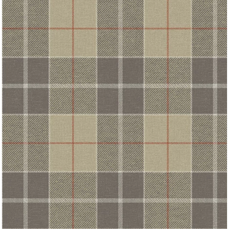 KT-Exclusive Klasszikus kockás bézs vlies tapéta Sauvage Beige 52 cm X 10 m