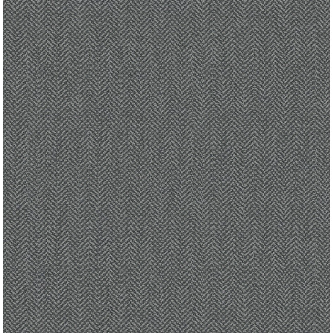 KT-Exclusive Halszálka mintás elegáns sötétszürke vlies tapéta Sauvage Dark Grey 52 cm X 10 m