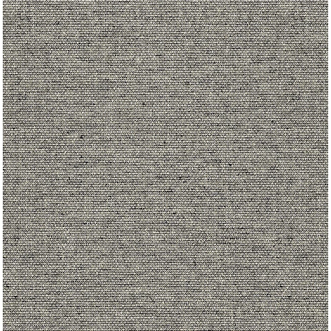 KT-Exclusive Szövet hatású sötétszürke vlies tapéta Sauvage Dark Gray 52 cm X 10 m