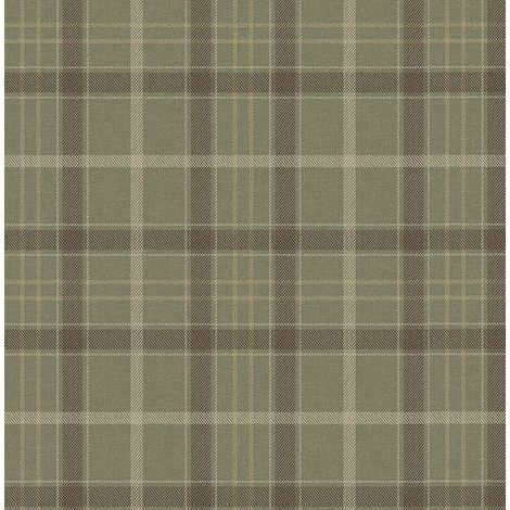 KT-Exclusive Klasszikus kockás zöld vlies tapéta Sauvage Green 52 cm X 10 m