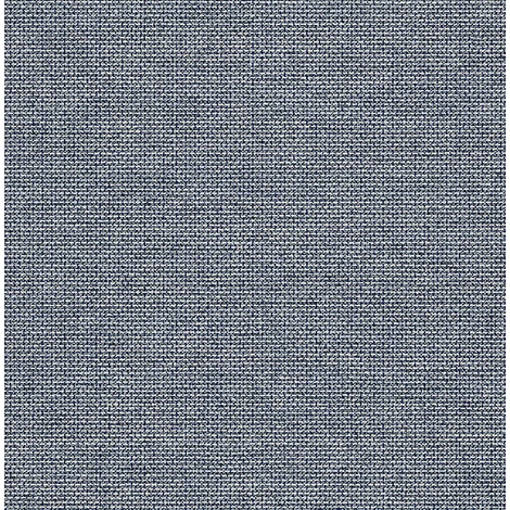 KT-Exclusive Szövet hatású kék vlies tapéta Sauvage Blue 52 cm X 10 m