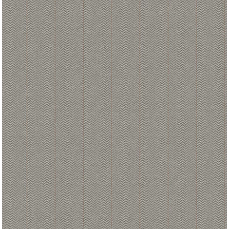 KT-Exclusive Halszálka mintás csíkos szürke vlies tapéta Sauvage Grey 52 cm X 10 m