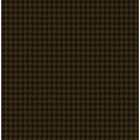 KT-Exclusive Tyúklábmintás sötétbarna vlies tapéta Sauvage Dark Brown 52 cm X 10 m