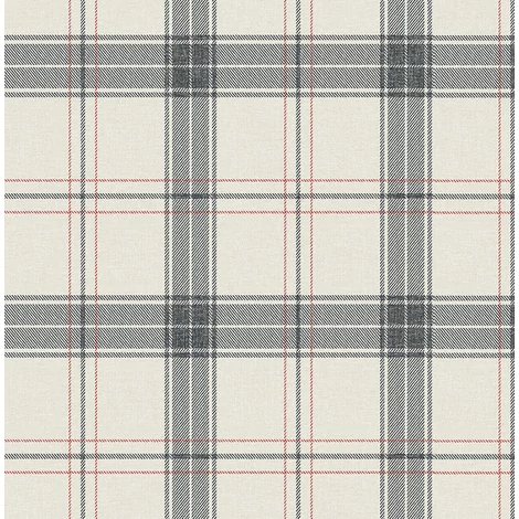 KT-Exclusive Klasszikus kockás bézs-fekete vlies tapéta Sauvage Champagne 52 cm X 10 m