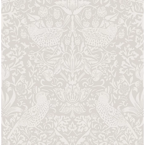 KT-Exclusive Madaras szecessziós stílusú szürke vlies tapéta British Heritage Gray 52 cm X 10 m