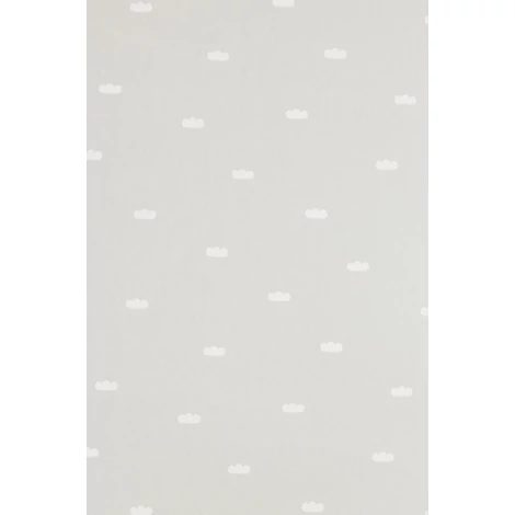 Majvillan Felhő mintás szürke vlies gyerek tapéta Dreamy Clouds Soft Grey 53 cm X 10 m