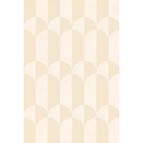 Majvillan Geometrikus bézs vlies tapéta Whipped Cream Butter Beige 53 cm X 10 m