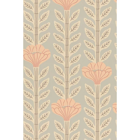 Majvillan Skandináv virágos kék vlies tapéta Caipirinha Mizzle Blue 53 cm X 10 m