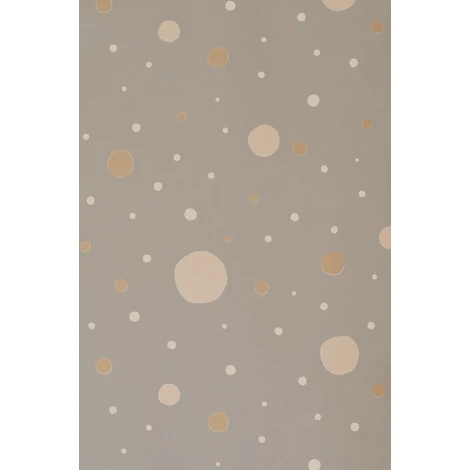 Majvillan Pöttyös sötétszürke vlies gyermek tapéta Confetti Mysterious Grey 53 cm X 10 m