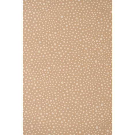 Majvillan Pöttyös barna vlies gyerek tapéta Dots Teddy Brown 53 cm X 10 m