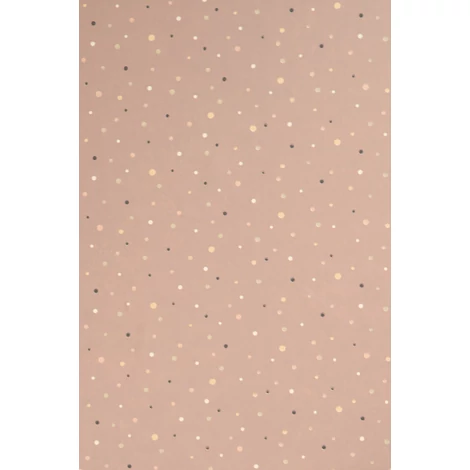 Majvillan Pöttyös lila vlies gyerek tapéta Stardust Cosy Lilac 53 cm X 10 m