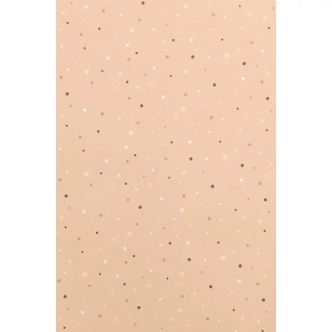 Majvillan Pöttyös rózsaszín vlies gyerek tapéta Stardust Shimmering Pink 53 cm X 10 m