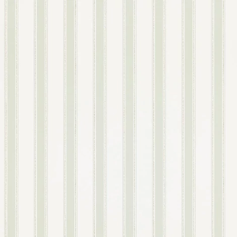 Sandberg Klasszikus csíkos zöld vlies tapéta Gustav Light Green 53 cm X 10 m