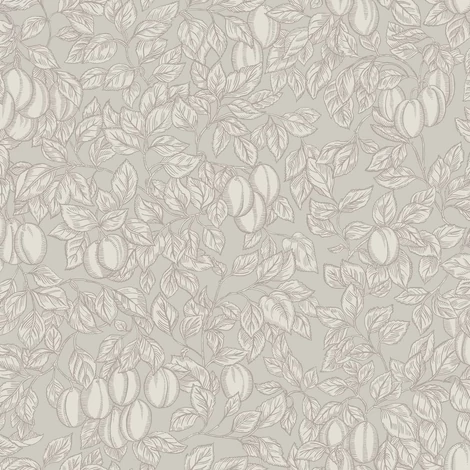 Sandberg Szilva mintás bézs vlies tapéta Emrik Sandstone 53 cm X 10 m