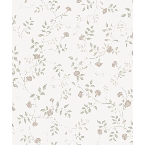 Sandberg Apró virágos romantikus bézs vlies tapéta Henny Pastel 53 cm X 10 m