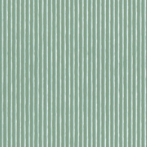 Sandberg Modern keskeny csíkos zöld vlies tapéta Brita Emerald 53 cm X 10 m