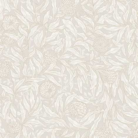 Sandberg Botanikai mintás bézs vlies tapéta Olof Sandstone 53 cm X 10 m