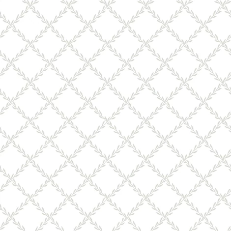 Sandberg Klasszikus rácsmintás zöld vlies tapéta Trellis Garden Green 53 cm X 10 m