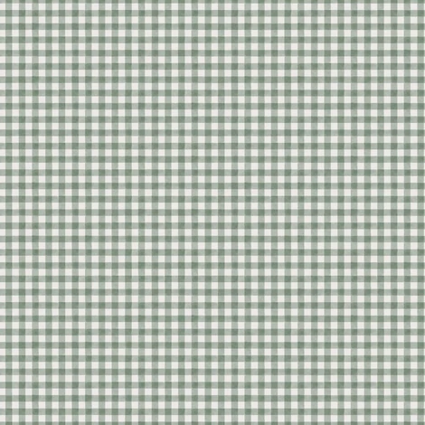 Sandberg Kockás vintage zöld vlies tapéta Ruta Forest Green 53 cm X 10 m