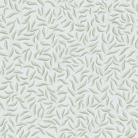 Sandberg Modern levélmintás világoskék vlies tapéta Karolina Light Blue 53 cm X 10 m