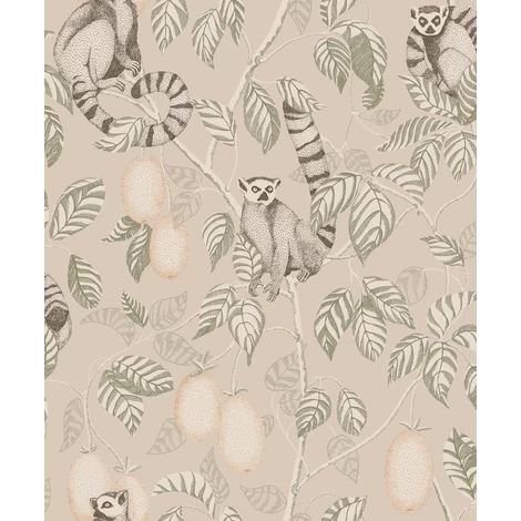 Sandberg Makimajmos modern bézs vlies tapéta Elliot Sandstone 53 cm X 10 m