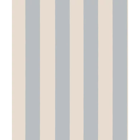 Sandberg Elegáns csíkos kék vlies tapéta Sam Light Blue 53 cm X 10 m