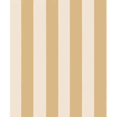 Sandberg Elegáns csíkos sárga vlies tapéta Sam Honey 53 cm X 10 m