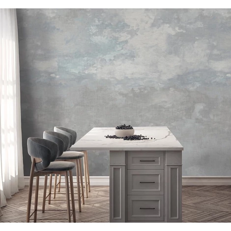 Sketchtwenty3 Felhő mintás szürke vlies poszter tapéta Buena Vista Powder 318 cm X 3 m