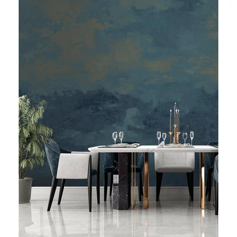 Sketchtwenty3 Felhő mintás kék vlies poszter tapéta Buena Vista Marine 318 cm X 3 m