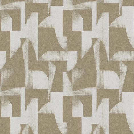 Sketchtwenty3 Absztrakt mintás modern bronz vlies tapéta Chillon Bronze 53 cm X 10 m