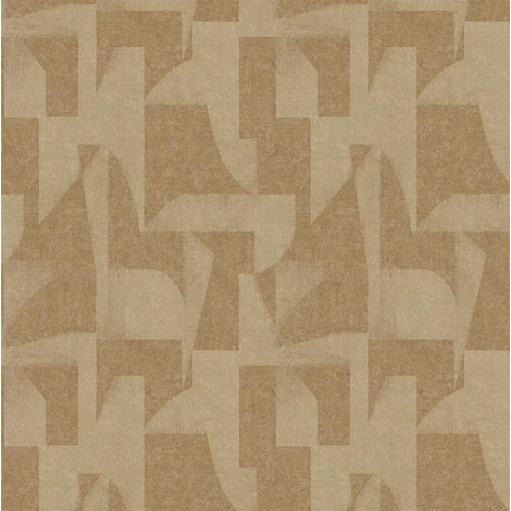 Sketchtwenty3 Absztrakt mintás modern barna vlies tapéta Chillon Corten 53 cm X 10 m