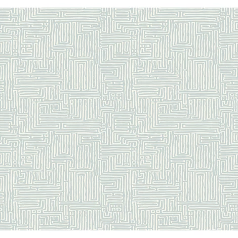 York Grafikai mintás kék vlies tapéta Passages Blue 68,58 cm X 8,22 m