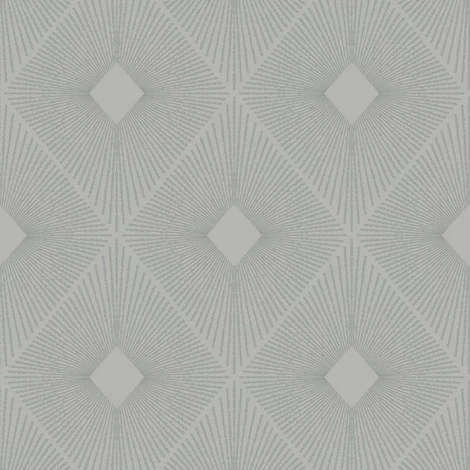 York Elegáns geometrikus szürke-ezüst vlies tapéta Harlowe Light Grey/Silver 52,83 cm X 10 m
