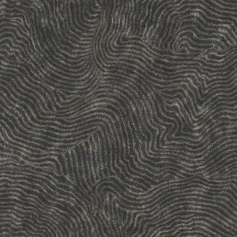 York Faerezetes texturált fekete vlies tapéta metálfénnyel Modern Wood Black 68,58 cm X 8,22 m