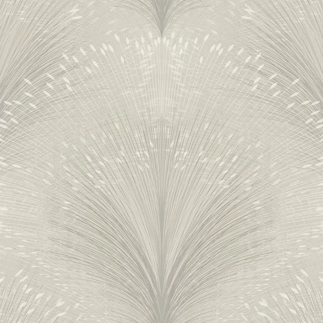 York Metál fényes modern szürke vlies tapéta Papyrus Plume Gray 68,58 cm X 8,22 m