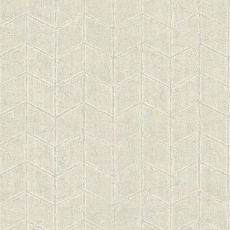 York Chevron mintás törtfehér vlies tapéta Flatiron Geometric Pearl Gray 52 cm X 10 m